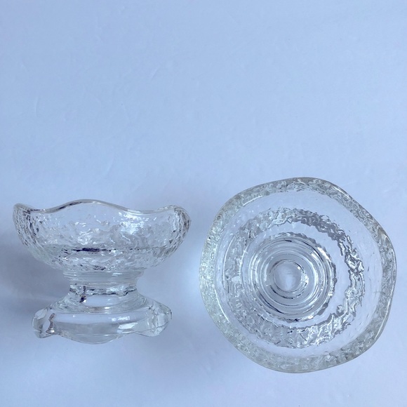 Vintage Small Ice Cream Glass Cups Dessert, Set of 2 Cups - Picture 3 of 15